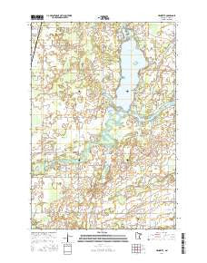Henriette Minnesota Current topographic map, 1:24000 scale, 7.5 X 7.5 Minute, Year 2016