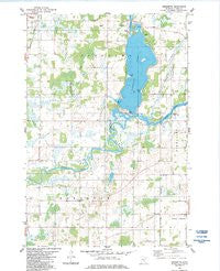 Henriette Minnesota Historical topographic map, 1:24000 scale, 7.5 X 7.5 Minute, Year 1983