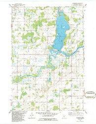 Henriette Minnesota Historical topographic map, 1:24000 scale, 7.5 X 7.5 Minute, Year 1983