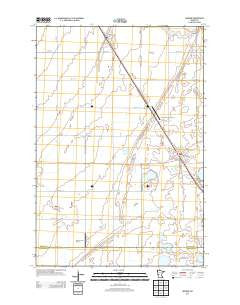 Herman Minnesota Historical topographic map, 1:24000 scale, 7.5 X 7.5 Minute, Year 2013