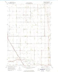 Herman NW Minnesota Historical topographic map, 1:24000 scale, 7.5 X 7.5 Minute, Year 1973
