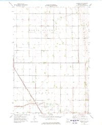 Herman NW Minnesota Historical topographic map, 1:24000 scale, 7.5 X 7.5 Minute, Year 1973