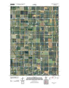Herman NW Minnesota Historical topographic map, 1:24000 scale, 7.5 X 7.5 Minute, Year 2010