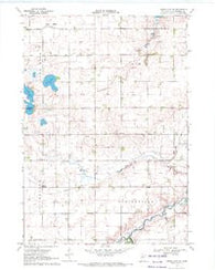 Heron Lake NE Minnesota Historical topographic map, 1:24000 scale, 7.5 X 7.5 Minute, Year 1970