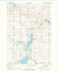 Heron Lake NW Minnesota Historical topographic map, 1:24000 scale, 7.5 X 7.5 Minute, Year 1970