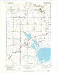 Heron Lake Minnesota Historical topographic map, 1:24000 scale, 7.5 X 7.5 Minute, Year 1970