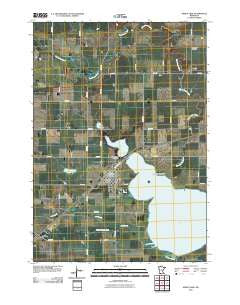 Heron Lake Minnesota Historical topographic map, 1:24000 scale, 7.5 X 7.5 Minute, Year 2010