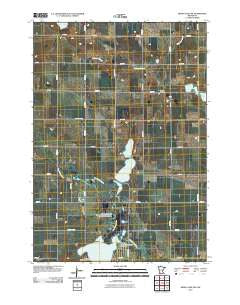 Heron Lake NW Minnesota Historical topographic map, 1:24000 scale, 7.5 X 7.5 Minute, Year 2010