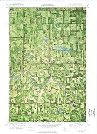 High Landing Minnesota Historical topographic map, 1:24000 scale, 7.5 X 7.5 Minute, Year 1972