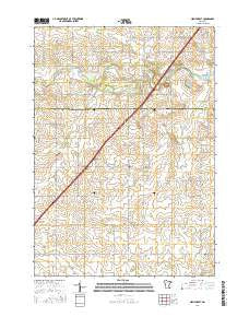 High Forest Minnesota Current topographic map, 1:24000 scale, 7.5 X 7.5 Minute, Year 2016