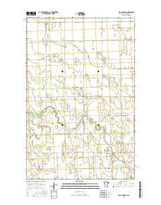 High Landing Minnesota Current topographic map, 1:24000 scale, 7.5 X 7.5 Minute, Year 2016