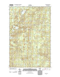 Highland Minnesota Historical topographic map, 1:24000 scale, 7.5 X 7.5 Minute, Year 2013