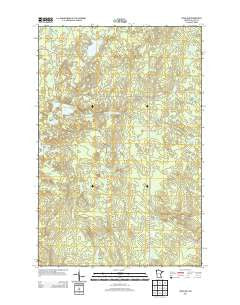 Highland Minnesota Historical topographic map, 1:24000 scale, 7.5 X 7.5 Minute, Year 2013