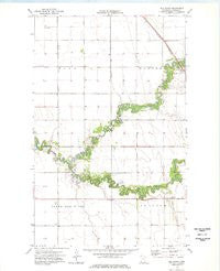 Hill Siding Minnesota Historical topographic map, 1:24000 scale, 7.5 X 7.5 Minute, Year 1974