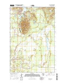 Hill City Minnesota Current topographic map, 1:24000 scale, 7.5 X 7.5 Minute, Year 2016