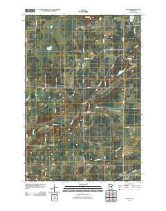 Hillman Minnesota Historical topographic map, 1:24000 scale, 7.5 X 7.5 Minute, Year 2010