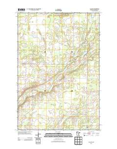 Hillman Minnesota Historical topographic map, 1:24000 scale, 7.5 X 7.5 Minute, Year 2013