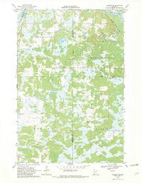 Hillman SE Minnesota Historical topographic map, 1:24000 scale, 7.5 X 7.5 Minute, Year 1968