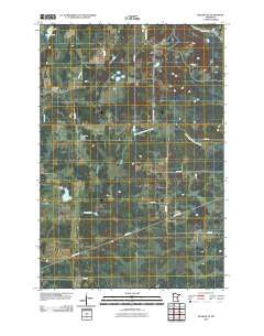 Hillman SE Minnesota Historical topographic map, 1:24000 scale, 7.5 X 7.5 Minute, Year 2010
