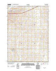 Hills Minnesota Historical topographic map, 1:24000 scale, 7.5 X 7.5 Minute, Year 2013
