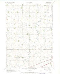 Hills NE Minnesota Historical topographic map, 1:24000 scale, 7.5 X 7.5 Minute, Year 1967