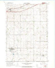 Hills Minnesota Historical topographic map, 1:24000 scale, 7.5 X 7.5 Minute, Year 1967