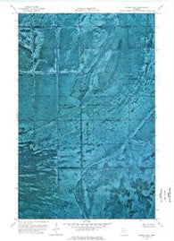 Hilman Lake Minnesota Historical topographic map, 1:24000 scale, 7.5 X 7.5 Minute, Year 1974