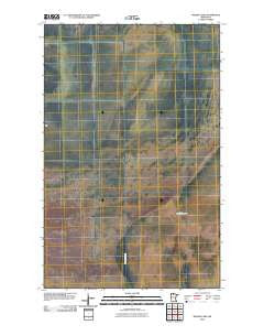 Hilman Lake Minnesota Historical topographic map, 1:24000 scale, 7.5 X 7.5 Minute, Year 2010