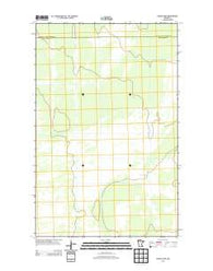 Hilman Lake Minnesota Historical topographic map, 1:24000 scale, 7.5 X 7.5 Minute, Year 2013