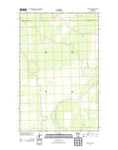 Hilman Lake Minnesota Historical topographic map, 1:24000 scale, 7.5 X 7.5 Minute, Year 2013