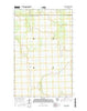 Hilman Lake Minnesota Current topographic map, 1:24000 scale, 7.5 X 7.5 Minute, Year 2016