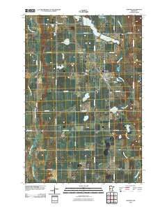 Hoffman Minnesota Historical topographic map, 1:24000 scale, 7.5 X 7.5 Minute, Year 2010
