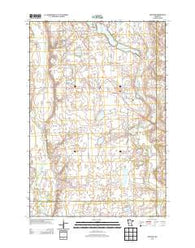 Hoffman Minnesota Historical topographic map, 1:24000 scale, 7.5 X 7.5 Minute, Year 2013