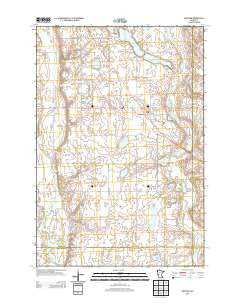 Hoffman Minnesota Historical topographic map, 1:24000 scale, 7.5 X 7.5 Minute, Year 2013