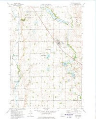 Hoffman Minnesota Historical topographic map, 1:24000 scale, 7.5 X 7.5 Minute, Year 1973