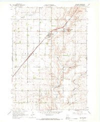 Holland Minnesota Historical topographic map, 1:24000 scale, 7.5 X 7.5 Minute, Year 1967