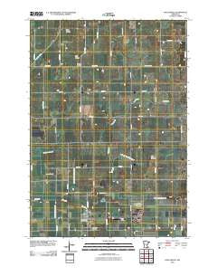 Hollandale Minnesota Historical topographic map, 1:24000 scale, 7.5 X 7.5 Minute, Year 2010