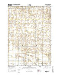 Hollandale Minnesota Current topographic map, 1:24000 scale, 7.5 X 7.5 Minute, Year 2016