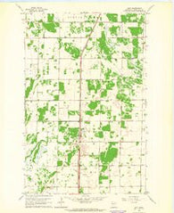 Holt Minnesota Historical topographic map, 1:24000 scale, 7.5 X 7.5 Minute, Year 1962