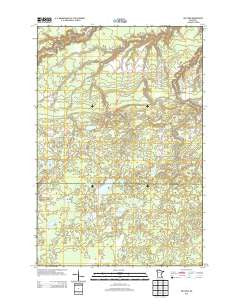 Holyoke Minnesota Historical topographic map, 1:24000 scale, 7.5 X 7.5 Minute, Year 2013