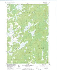Holyoke SW Minnesota Historical topographic map, 1:24000 scale, 7.5 X 7.5 Minute, Year 1983