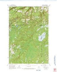 Holyoke Minnesota Historical topographic map, 1:62500 scale, 15 X 15 Minute, Year 1962