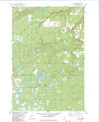 Holyoke Minnesota Historical topographic map, 1:24000 scale, 7.5 X 7.5 Minute, Year 1983