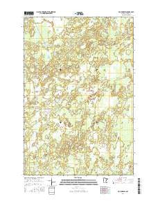 Holyoke SW Minnesota Current topographic map, 1:24000 scale, 7.5 X 7.5 Minute, Year 2016