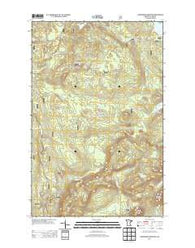 Honeymoon Mountain Minnesota Historical topographic map, 1:24000 scale, 7.5 X 7.5 Minute, Year 2013
