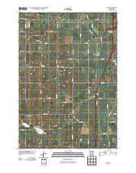 Hope Minnesota Historical topographic map, 1:24000 scale, 7.5 X 7.5 Minute, Year 2010