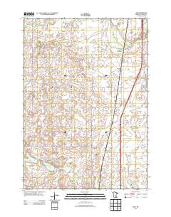 Hope Minnesota Historical topographic map, 1:24000 scale, 7.5 X 7.5 Minute, Year 2013