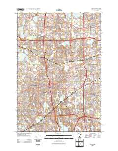 Hopkins Minnesota Historical topographic map, 1:24000 scale, 7.5 X 7.5 Minute, Year 2013