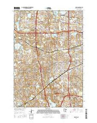 Hopkins Minnesota Current topographic map, 1:24000 scale, 7.5 X 7.5 Minute, Year 2016