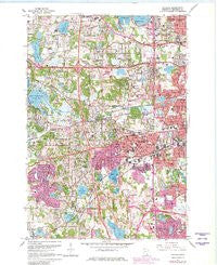 Hopkins Minnesota Historical topographic map, 1:24000 scale, 7.5 X 7.5 Minute, Year 1967